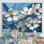Cubiste cornouiller fleurs harmonie sur toile