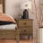 Greenport 20'' W Solid Wood Nightstand-74877125