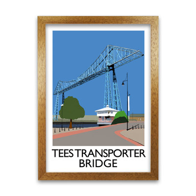 Tees Transporter Bridge by Richard O'Neill - Single Picture Frame Print