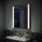 ZC-Mirror 36"H Wall Mounted Bathroom Rectangle Framed LED Mirror With Memory Function-94554664