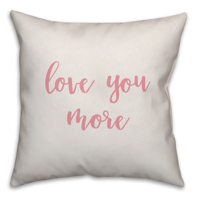  Coussin Love You More