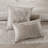 Ava Taupe Chenille Jacquard 7-Piece King Comforter Set-350487269