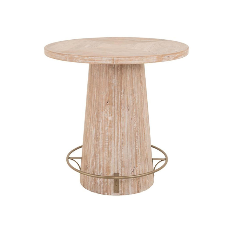 Table de salle à manger Balam, Marron clair
