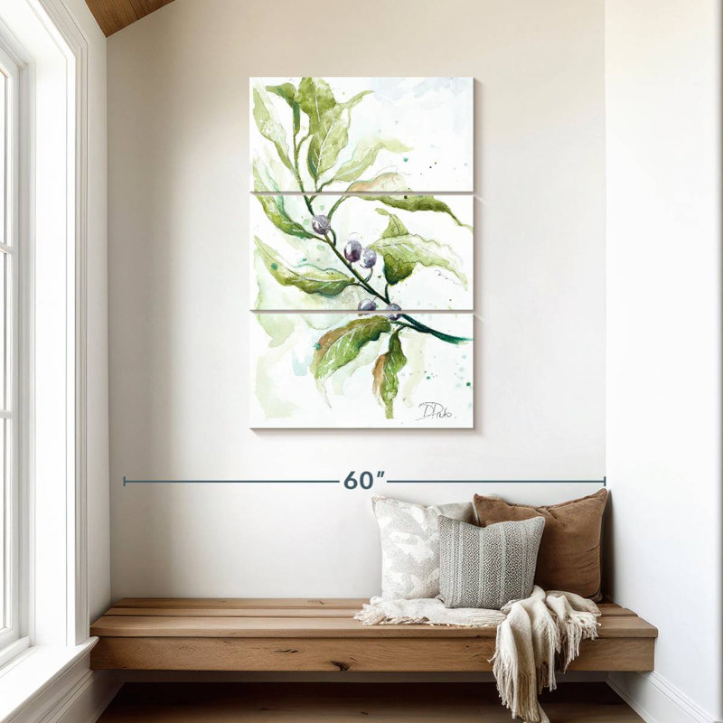 Branches To The Wind I, 45" H x 28" W