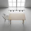 Ensemble de chaises de salle à manger modernes en similicuir de 18,5 po de hauteur - chaises d'appoint rembourrées style Mid-Century avec piqûres, pieds en métal noir mat et beige incurvé ergonomique (ensemble de 4)-2106034090-2106034092