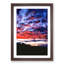 Fire Sky Above the Mountain in Abstract - Picture Frame Graphic Art Print-55730619-55730622