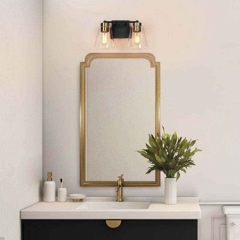 Quiros 2 - Light Dimmable Bathroom Vanity Light Black