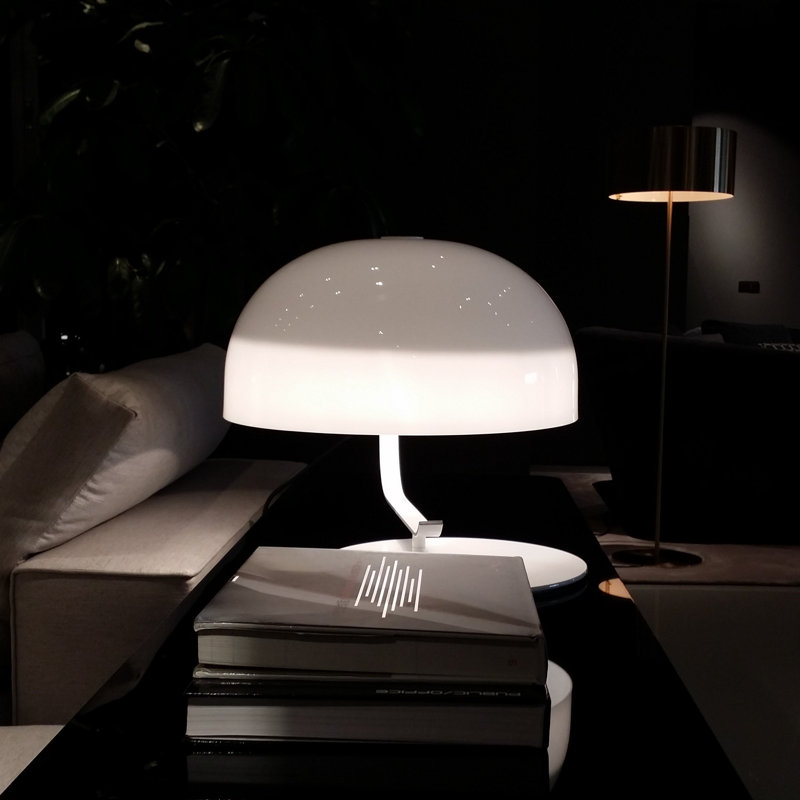 Zanuso Desk Table Lamp, White