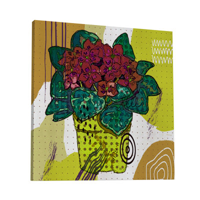 Boho Flowers 174 - Impression sur toile tendue