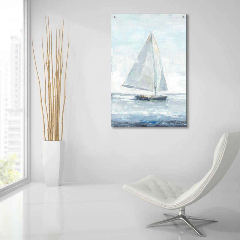 «Sailors Delight 2» par Ethan Harper, art mural en verre acrylique, H 36 po x l 24 po