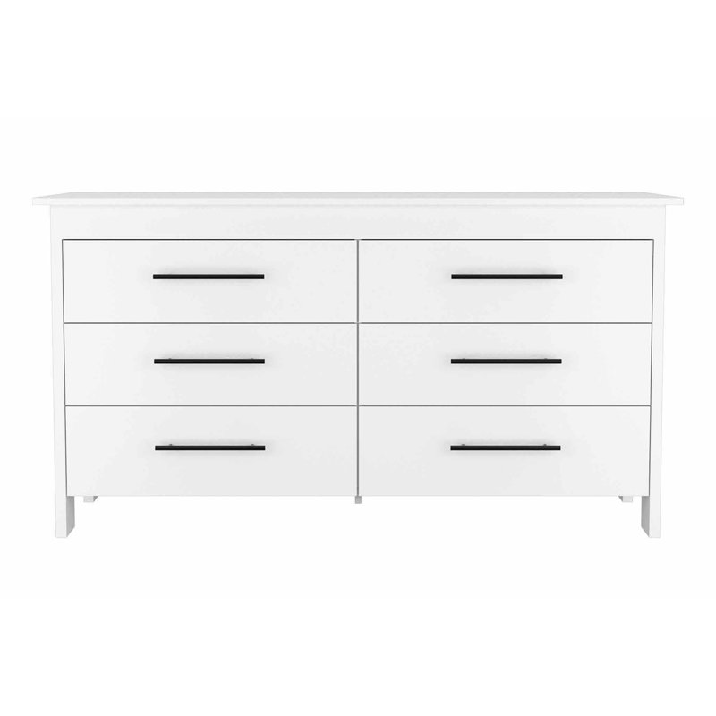 Rectangle A Resser Latitude Run® 6-Drawer Rectangle Dresser - Wayfair Canada