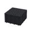 Carreaux de terrasse en plastique emboîtables 12 po x 12 po - boîte de 12 imperméables extérieurs, plancher pour patio, balcon et cour arrière, installation facile-128592127