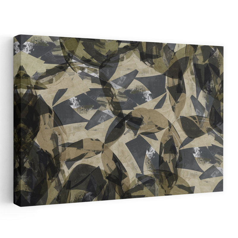 Contemporary Art Abstract Contemporary Wall Art by Cartissi - Wrapped Canvas Print, 152.4cm H x 101.6cm W