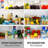 Zulay Kitchen Refrigerator Organizer Bins 4 Pack Plastic Organizers and Storage - Large 12.7 x 8.3 x 3.5