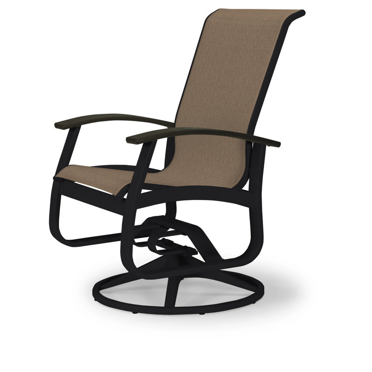 Chaise de patio pivotante Askar