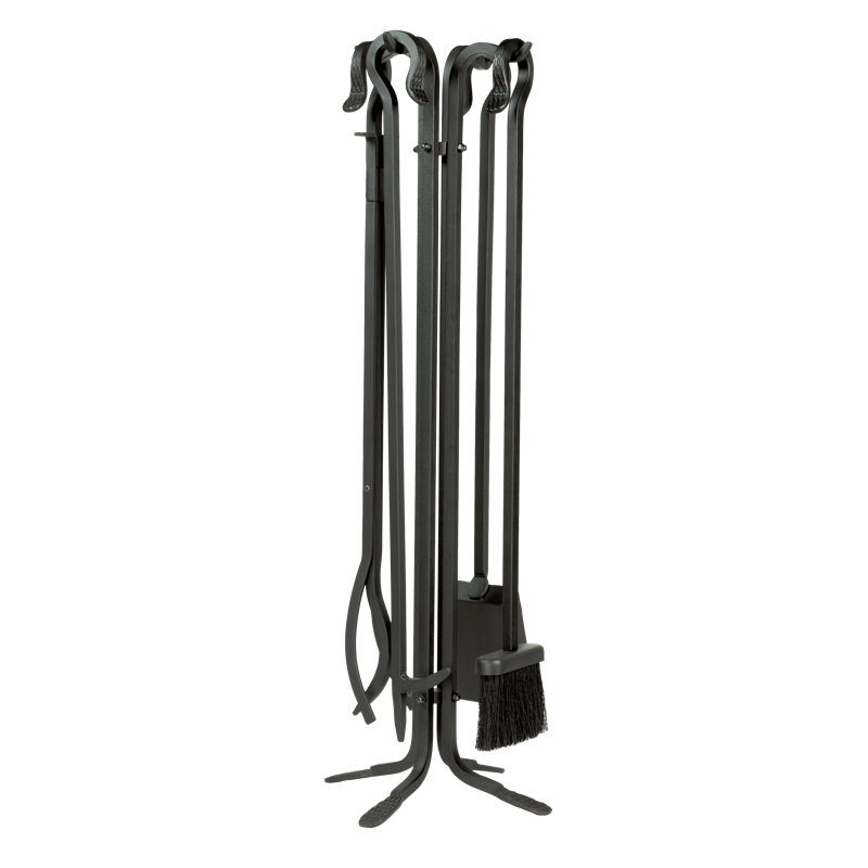 Ensemble d'outils de foyer en acier Zélande