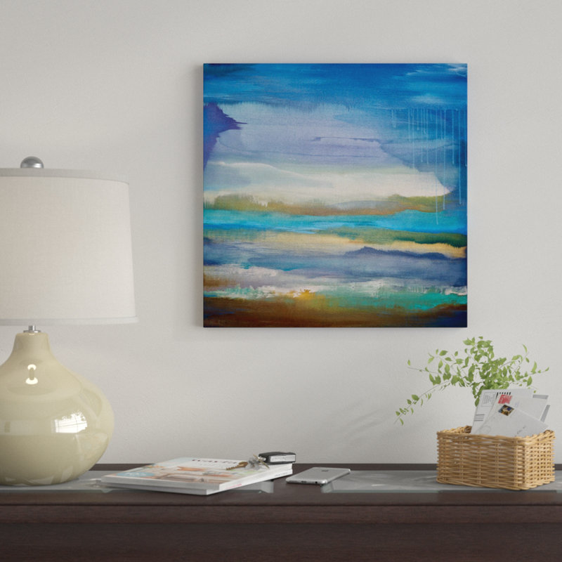 Opening Up by Alicia Dunn - Print, 12" H x 12" W x 1.5" D, No Mat, Wrapped Canvas