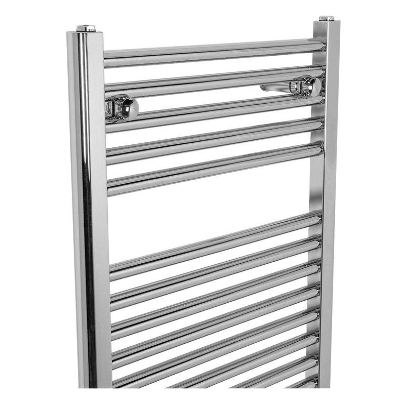 Pifer Straight Towel Rail Heated Towel Rails, Chrome, 180cm H x 50cm W x 3cm D