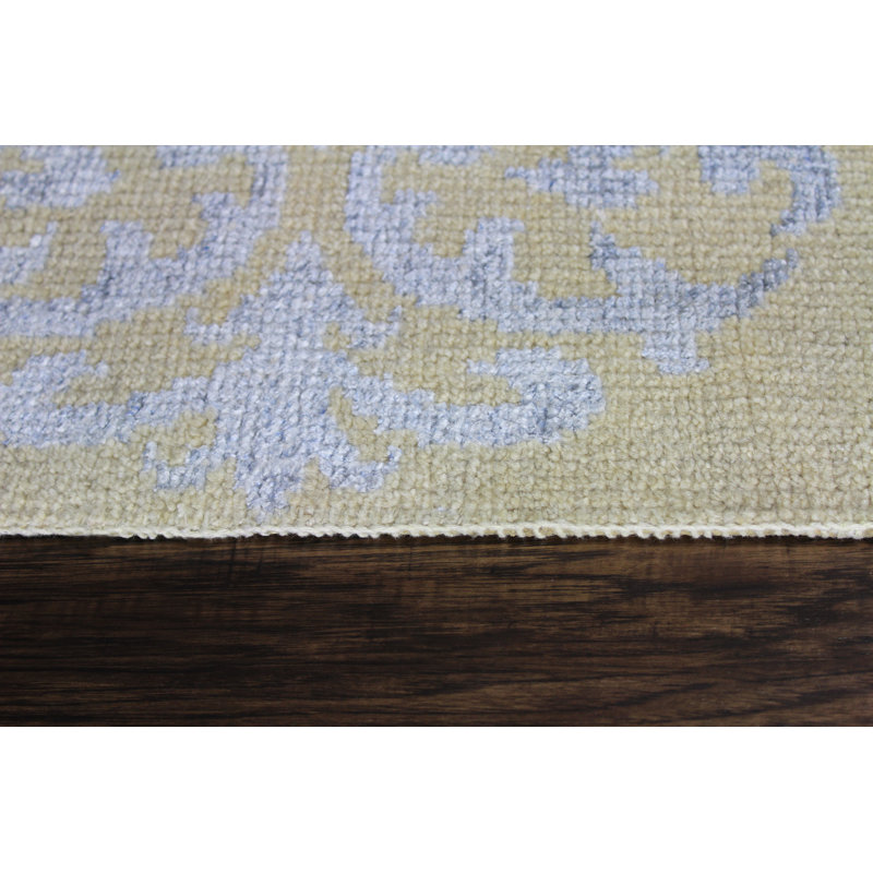 Devaney Wool Oriental Indoor Rug, Rectangle 2' x 3'