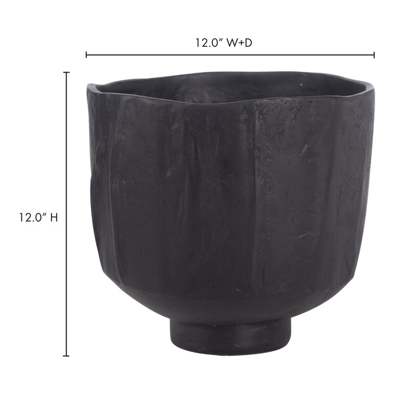 Alvis 12'' Handmade Earthenware Table Vase