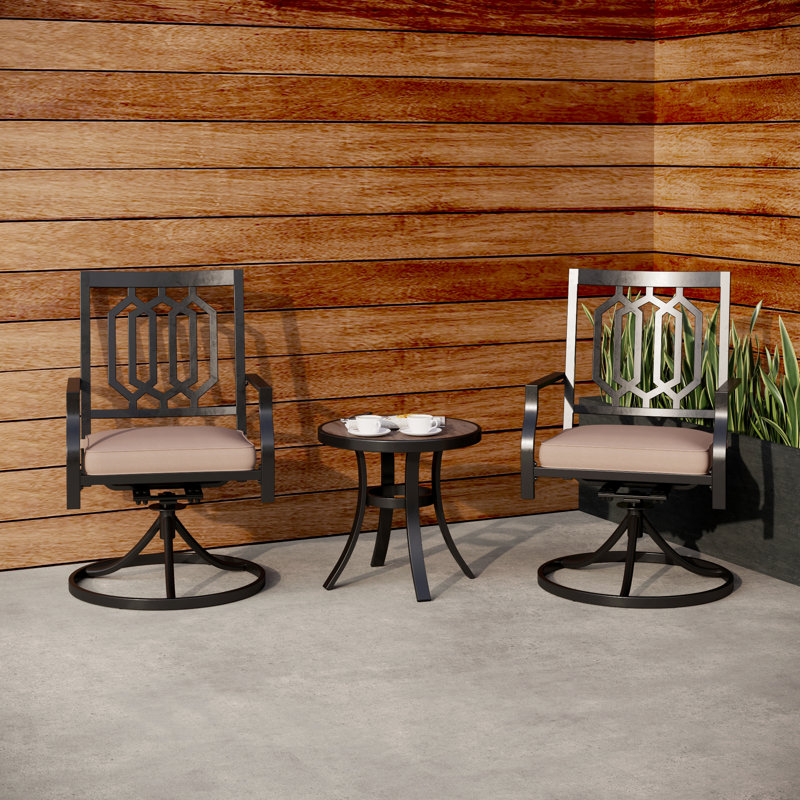 Ensemble repas pour 2 personnes avec table en bois Argyri