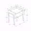 Table d'appoint, table d'appoint, table de bout, table de chevet, lampe, stratifié, métal, contemporain, moderne-2100739774-2100739777