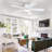 52" Ceiling Fan With Led Light Kit And Remote Control-1532938212