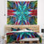 Tapisserie de couches fleur lumineuses abstraites-28494358