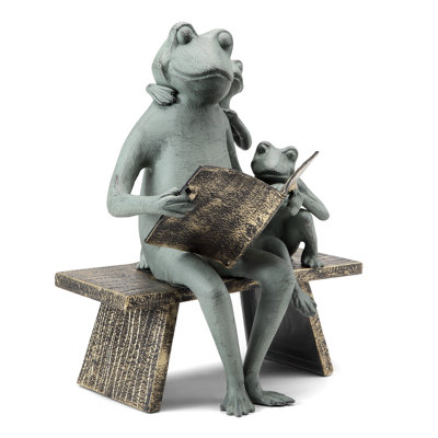 Frog Metal Garden Statue