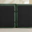 Repose-pieds Harrison en velours - vert