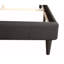 Élégant lit simple noir pour les espaces modernes-130372543
