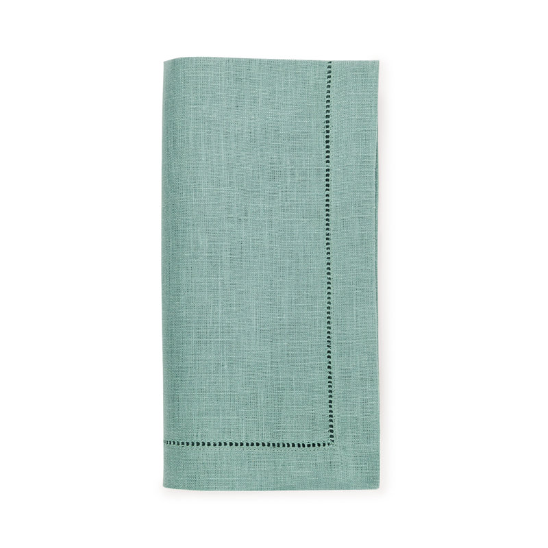 Festival Linen Rectangle Napkins, Aqua