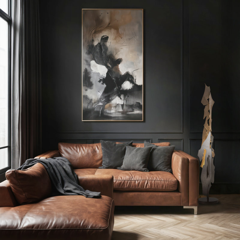 Fracture Floor Lamp, Dark Smoke, Dark Smoke