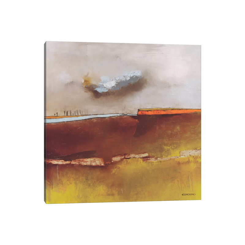 Fascinating Landscape I by Emiliana Cordaro - Wrapped Canvas Painting, 93.98 cm H x 93.98 cm W x 1.91 cm D