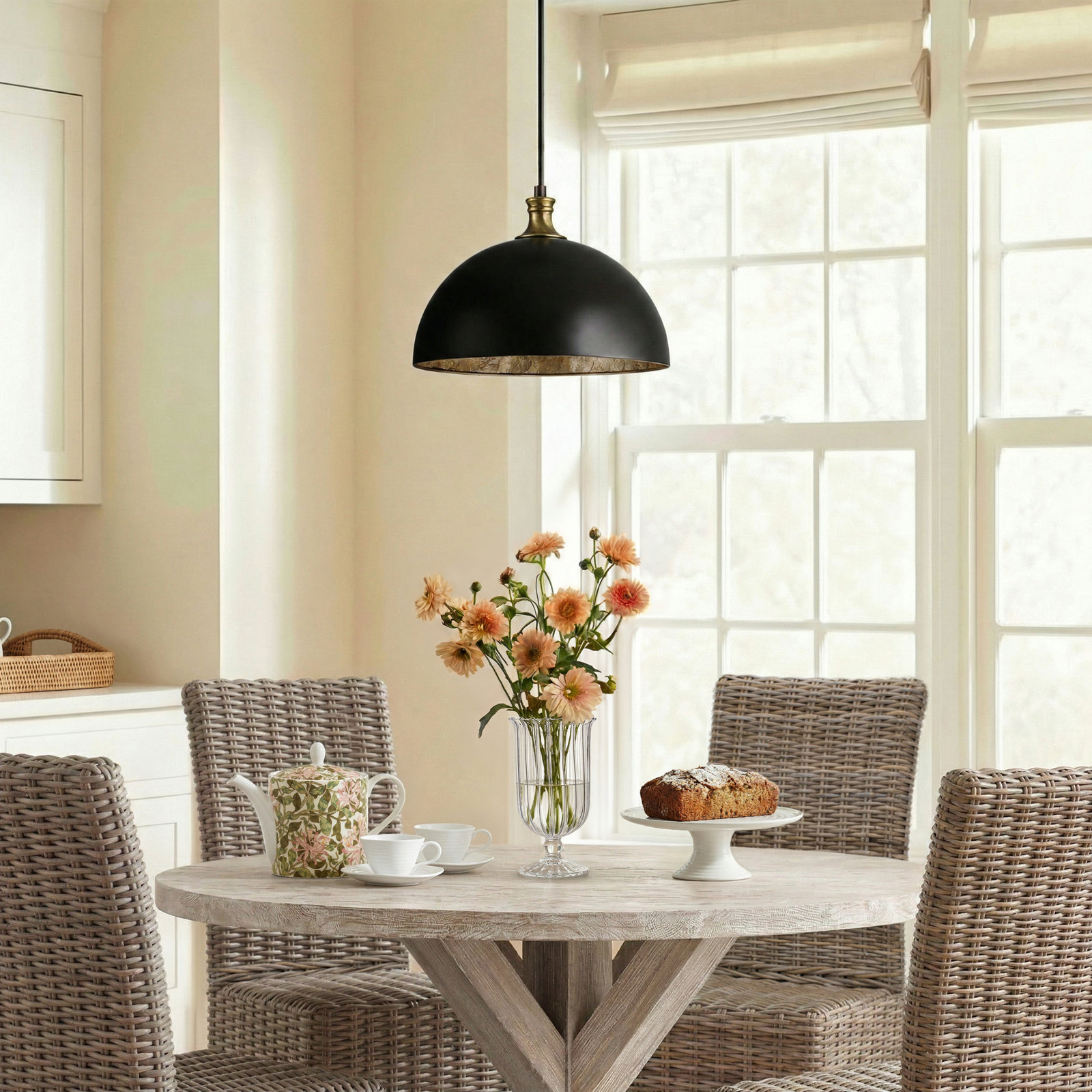 Asherman Single Light Metal Dimmable Pendant