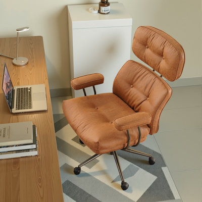 High Back Ergonomic Desk Chair, Breathable Office Chair With Lumbar Support And Rocking Function, Big And Tall Executive Pc Chair