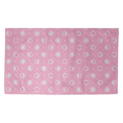 Rose Tapis décoratif phases de lune