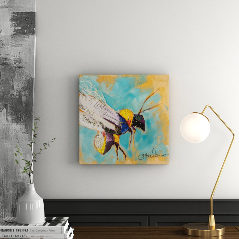 Elizabeth St. Hilaire - Wrapped Canvas Painting, 45cm H x 45cm W x 3.81cm D