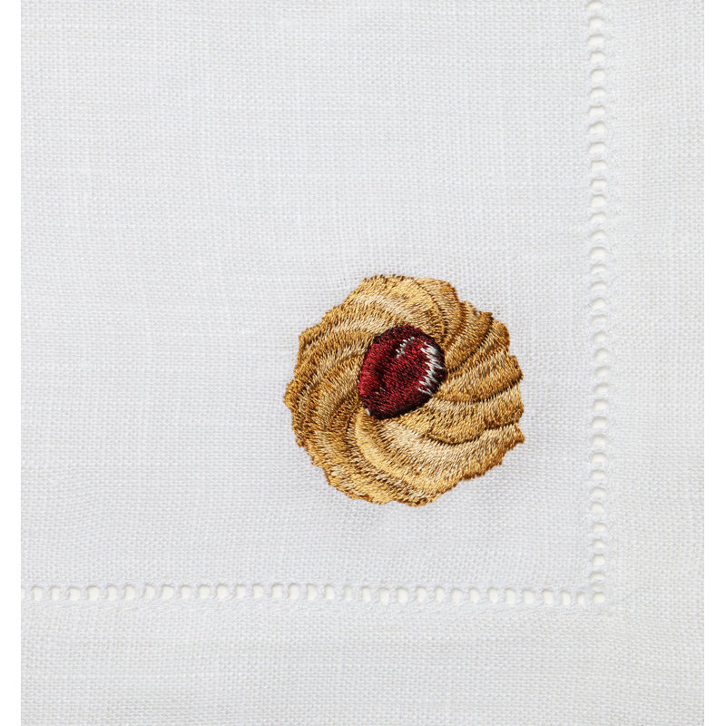 Biscotto Linen Square Napkins