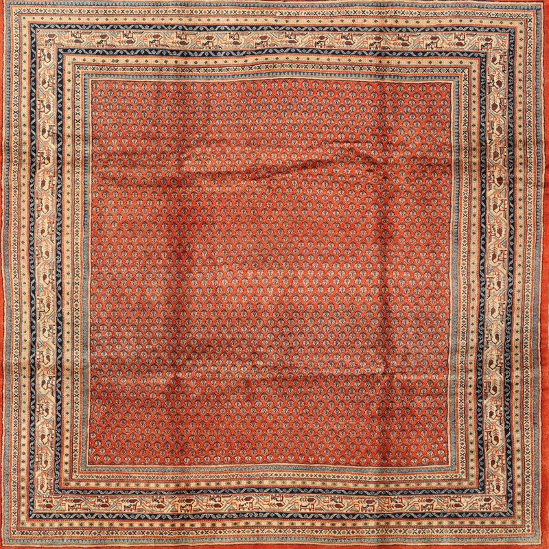 Southwestern Indoor Rug, Round 4'