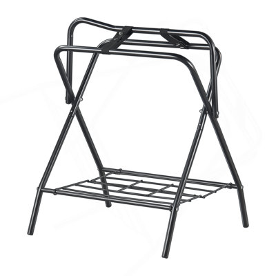 Folding Saddle Rack Freestanding Horse Saddle Stand For English Saddle