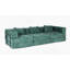 Boneless Compression Convertible Floor Sofa Bed With Fixed - Shape Frame, Boneless Modular Sectional, No Assembly, Ideal For Multi - Purpose Spaces-5640606