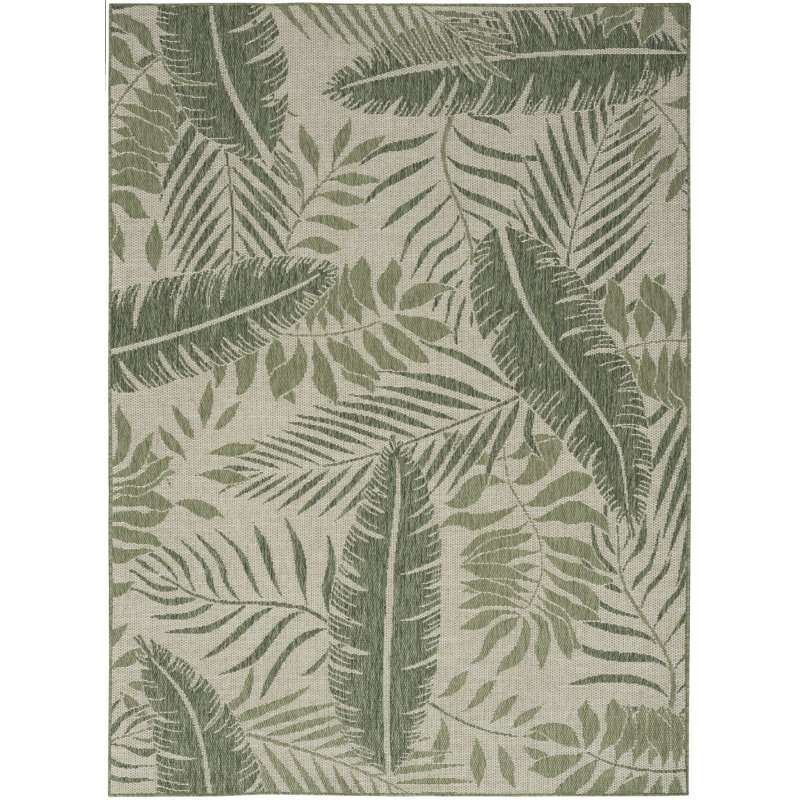 Analleli Indoor/Outdoor Area Rug, Rectangle 4' x 6'