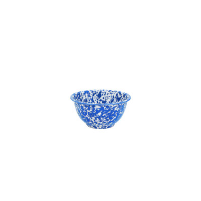 Crow Canyon Enamelware Splatter Small Footed Bowls