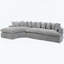 Grand canapé modulaire 127 po-1878098753