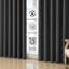 Blackout Pencil Pleat Curtains - Thermal Insulated, Light Blocking Window Drapes-1139010868-1139010873