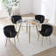 Ensemble de 2 chaises de salle à manger rembourrées