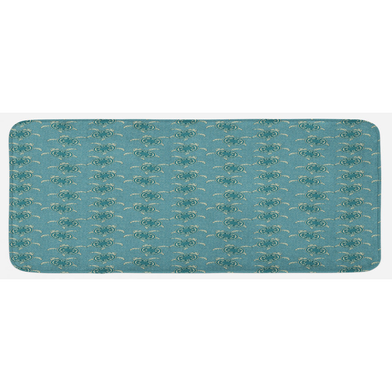 Coastal Synthetic Kitchen Mat