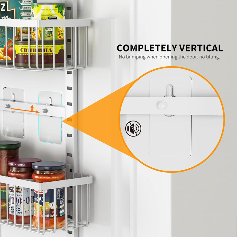 White Door Storage Rack