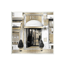Louie Vuitton Is Aways A Good Idea (Vertical) by by Jodi - Graphic Art Mercer41 Format: Black Framed, Size: 27.5 H x 21.5 W x 0.75 D